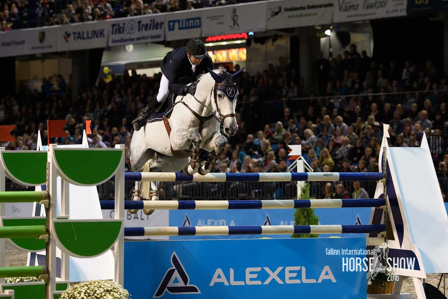 Andis Varna ja Coradina on 14. Tallinn Horse Show MK-etapi võitjad.