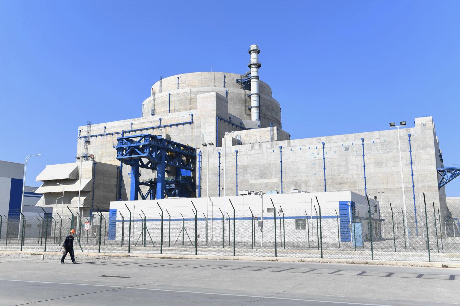 Hiinal on üle poolesaja traditsioonilise tuumaelektrijaama, nagu see Fuqingis asuv tuumajaam pildil, kuid riik katsetab praegu Wuweis oma esimest eksperimentaalset sulasoola tuumareaktorit. 