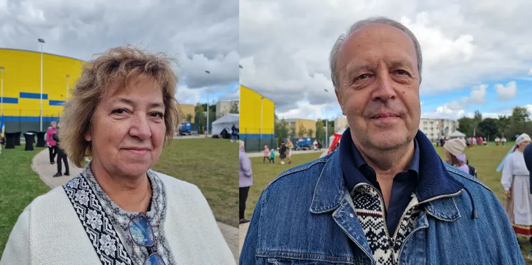 Сотрудники Музея народного танца Эгиль Топпи и Ангела Арасте