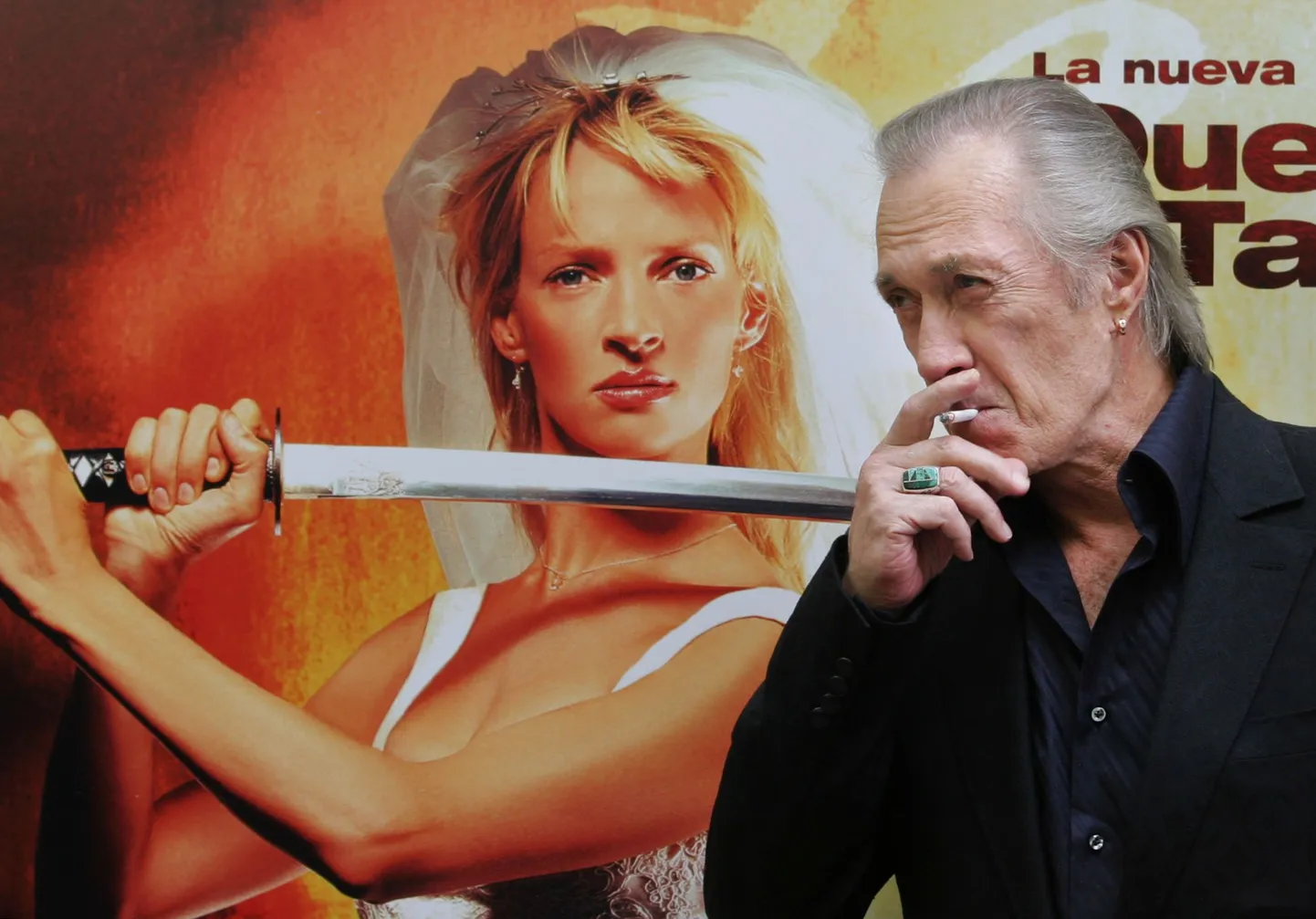 David Carradine  filmi «Kill Bill Vol. 2» plakati ees