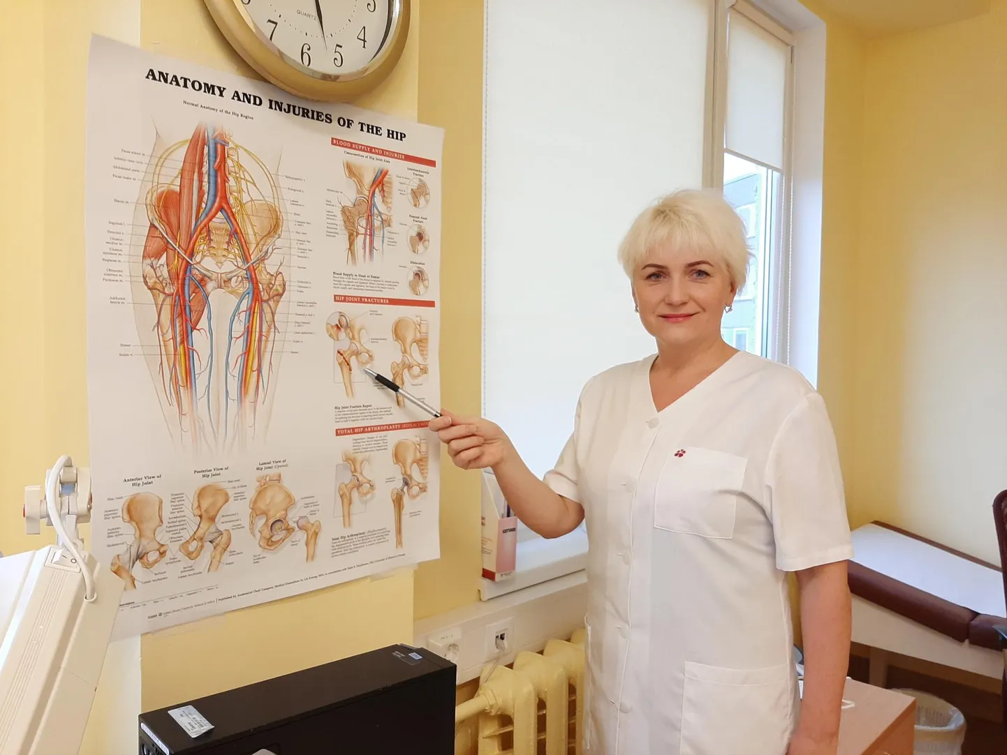 Reuma- ja osteoporoosiõde Ülle Older on üks neist, kes pakuvad Viljandi haiglas eriõeteenust.