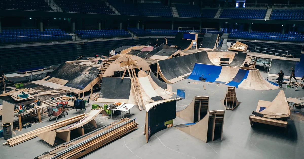 Unibet Arena muutub peagi ekstreemspordi areeniks