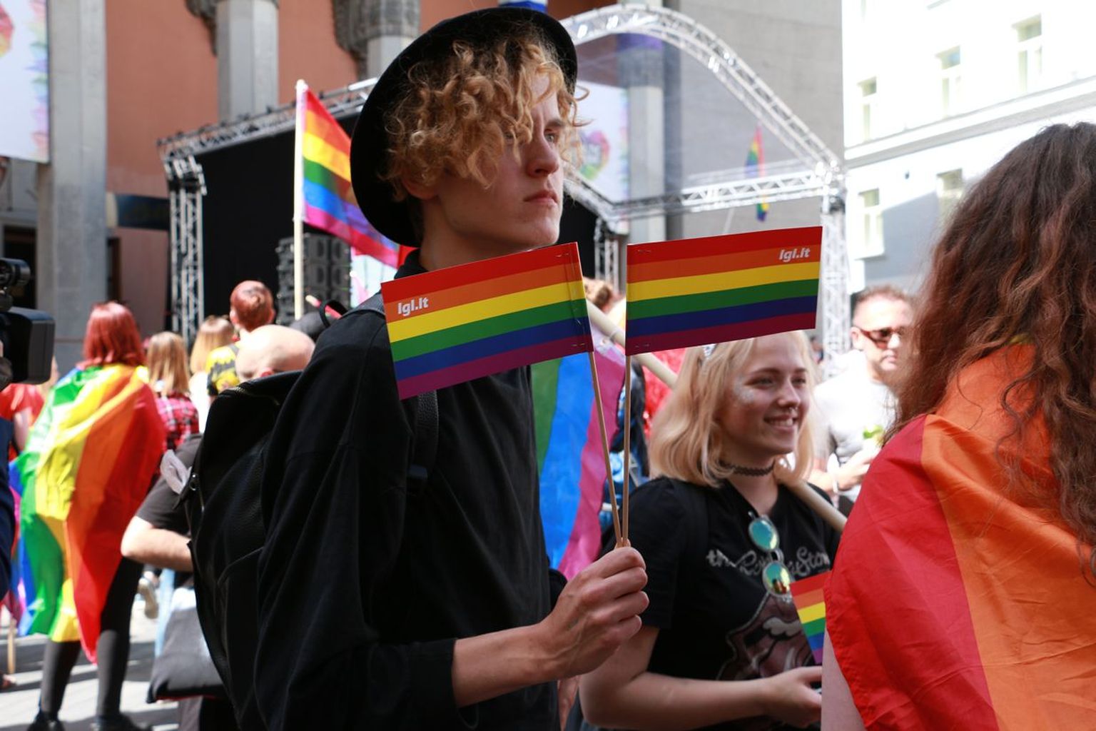 Таллиннский гей-парад 2017 года. Иллюстративное фото.
