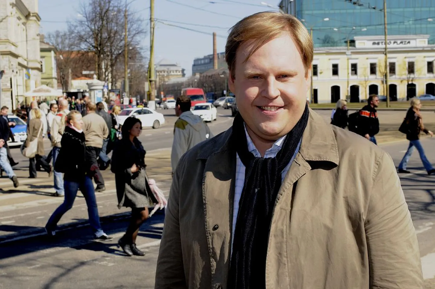 Urmas Vaino tunneb ennast liikluses nagu kala vees.