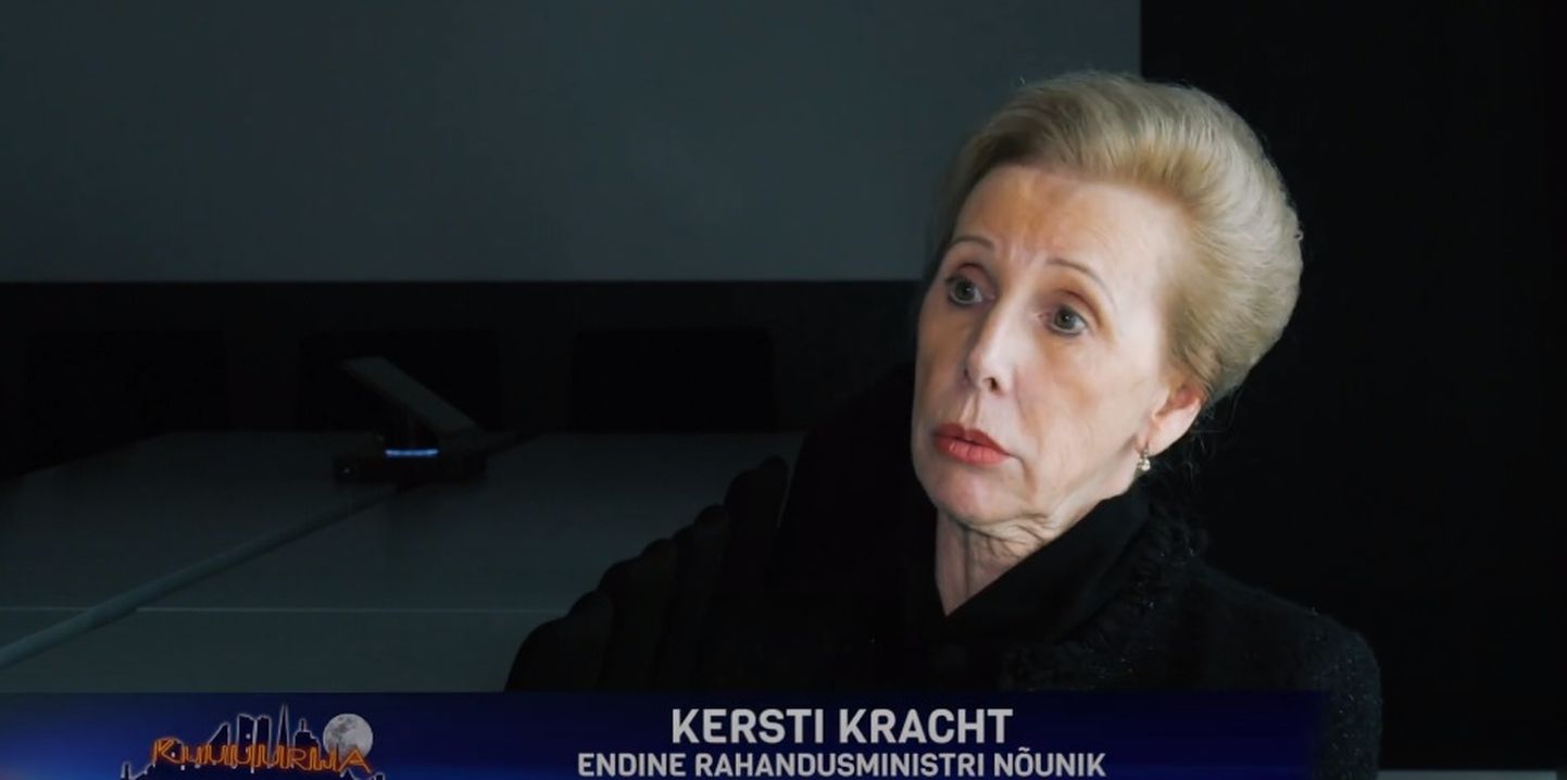 Kersti Kracht annab Katrin Lustile intervjuud.