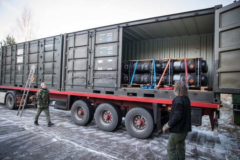 Ракеты Javelin доставлены в Эстонию.