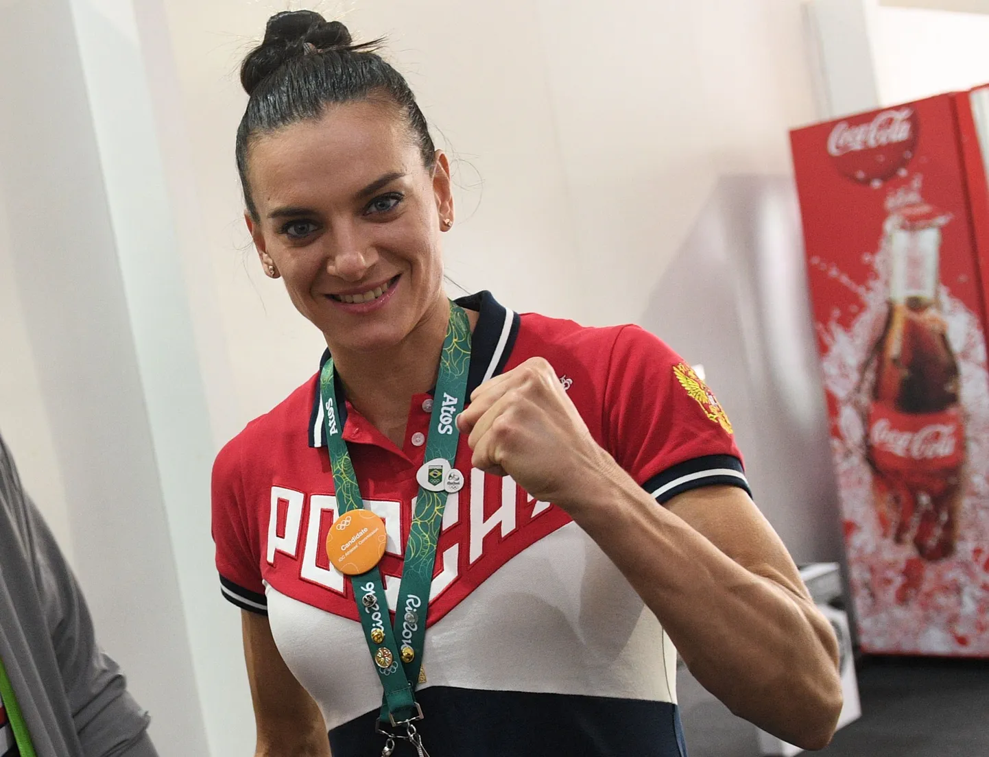 Елена Исинбаева в Рио.