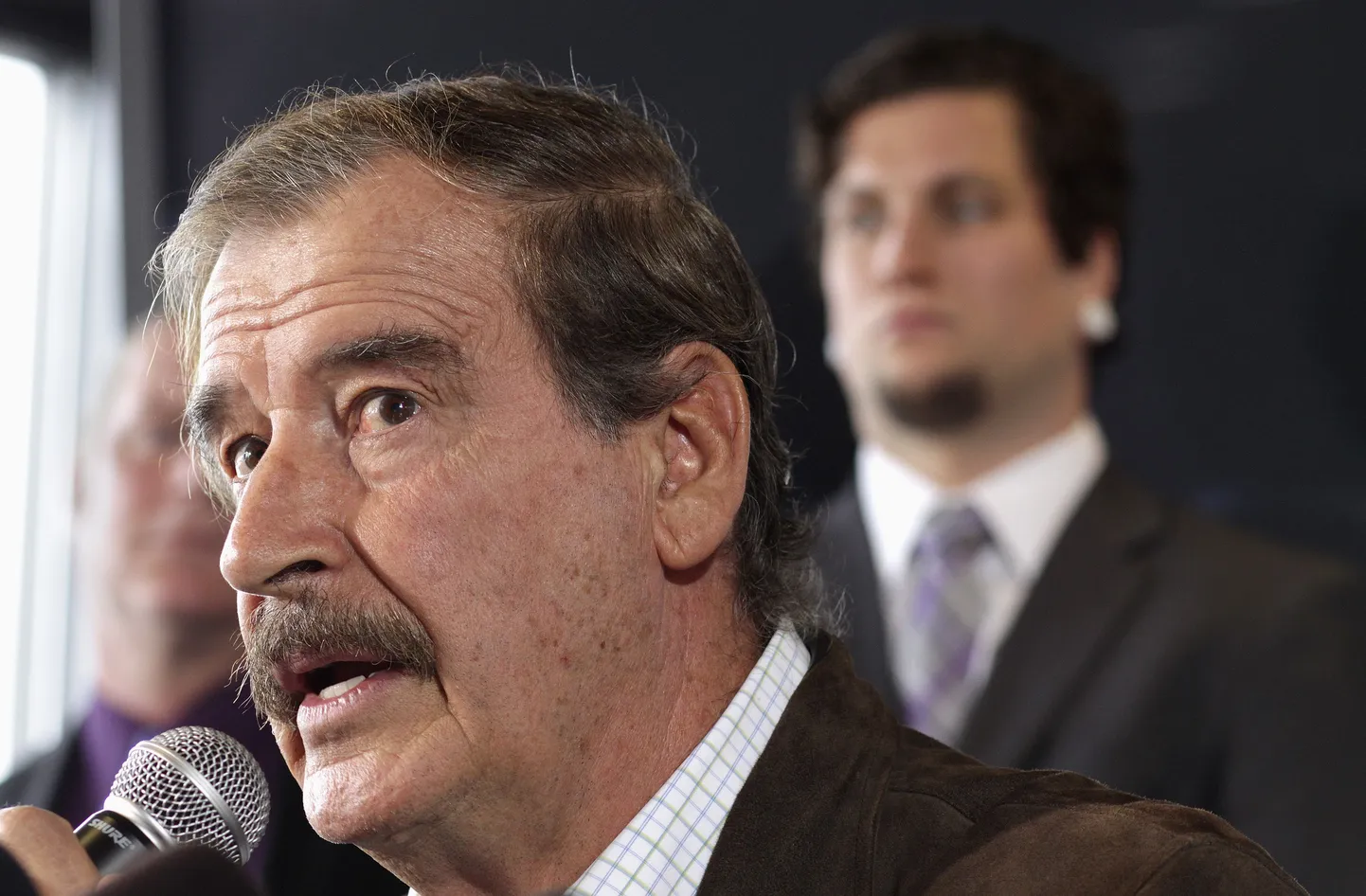 Mehhiko endine president Vicente Fox.