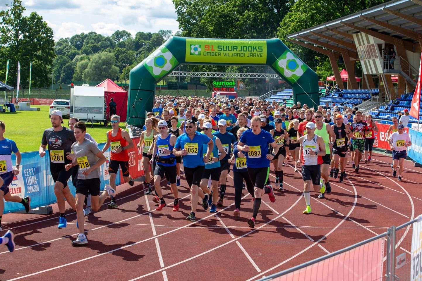 Möödunud aasta augustis toimus ümber Viljandi järve jooks 91. korda. 2000 osalejat jagati ära kahe stardi vahel.