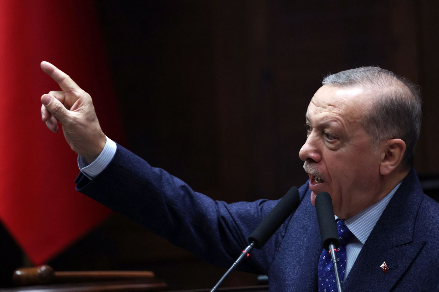 Turcijas prezidents Redžeps Tajips Erdogans.