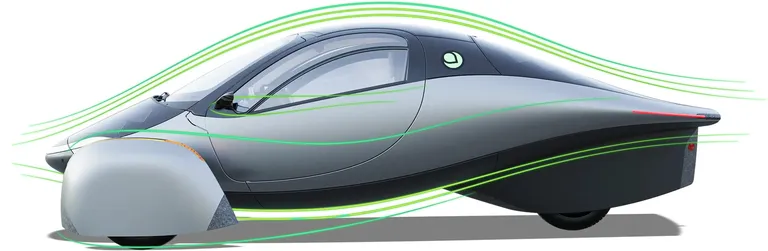 Auto või delfiin? Saladus peitub Aptera kerges konstruktsioonis ja ülimalt madalas õhutakistuses.