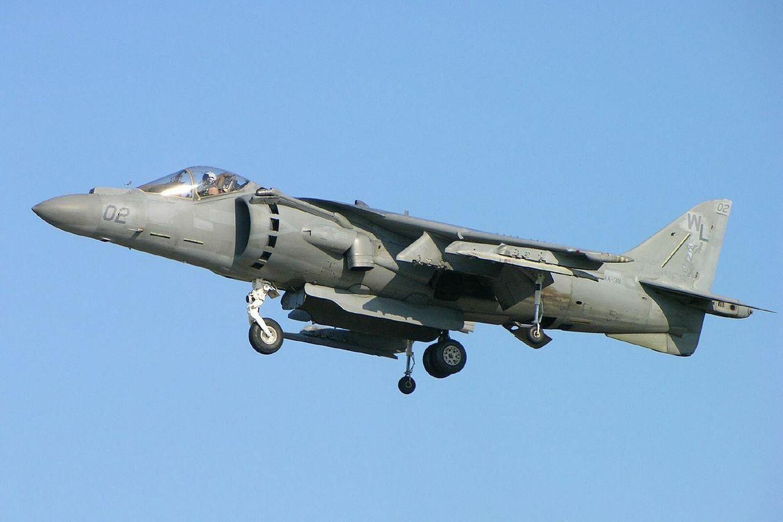 AV-8B Harrier II.