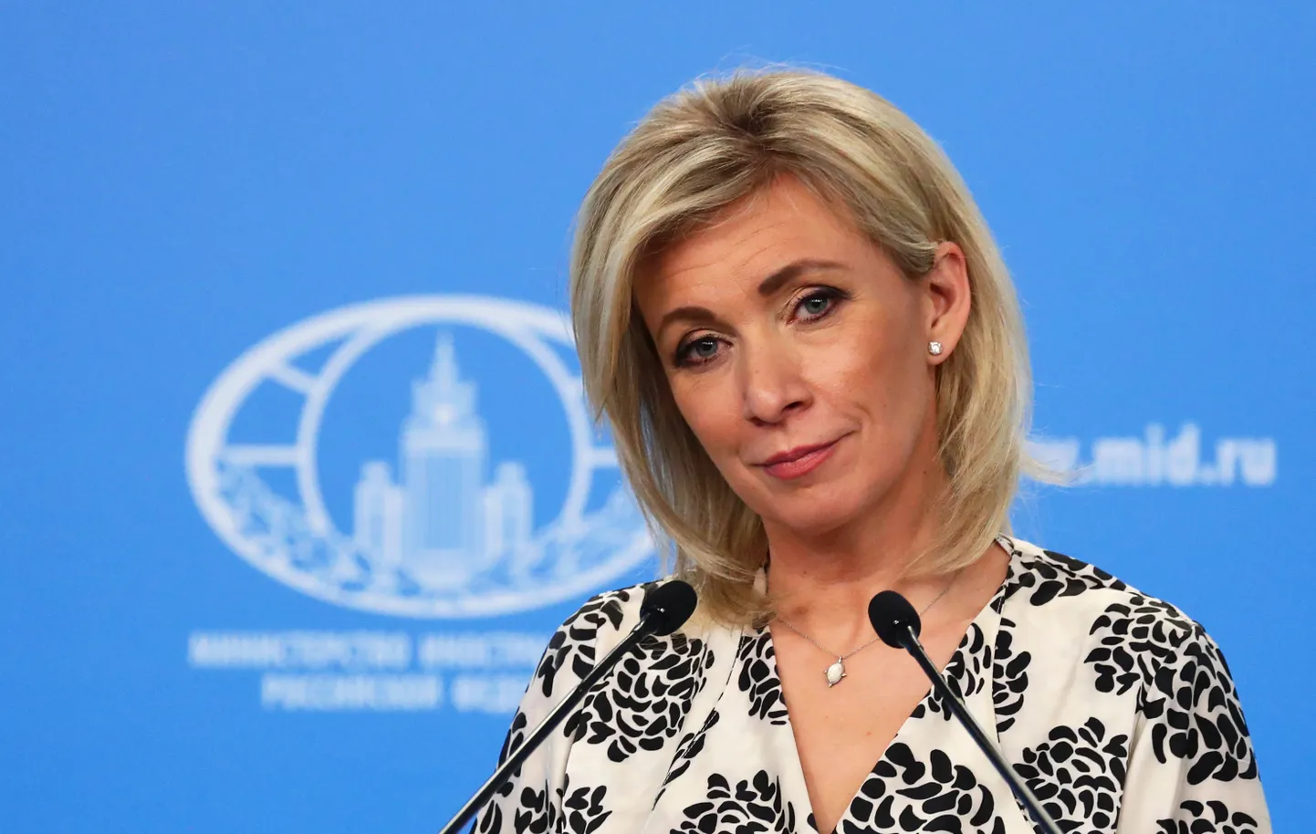 Официальный представитель МИД РФ Мария Захарова.