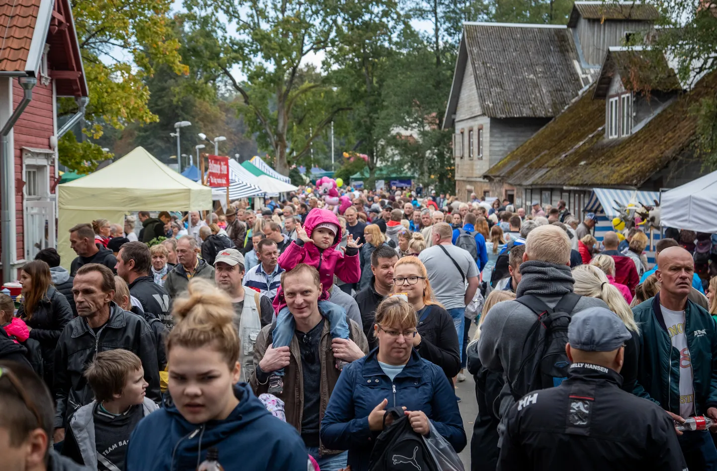 Paunvere väljanäitus meelitab Palamusele suured rahvahulgad. Fotomeenutus 2019. aasta väljanäitusest.