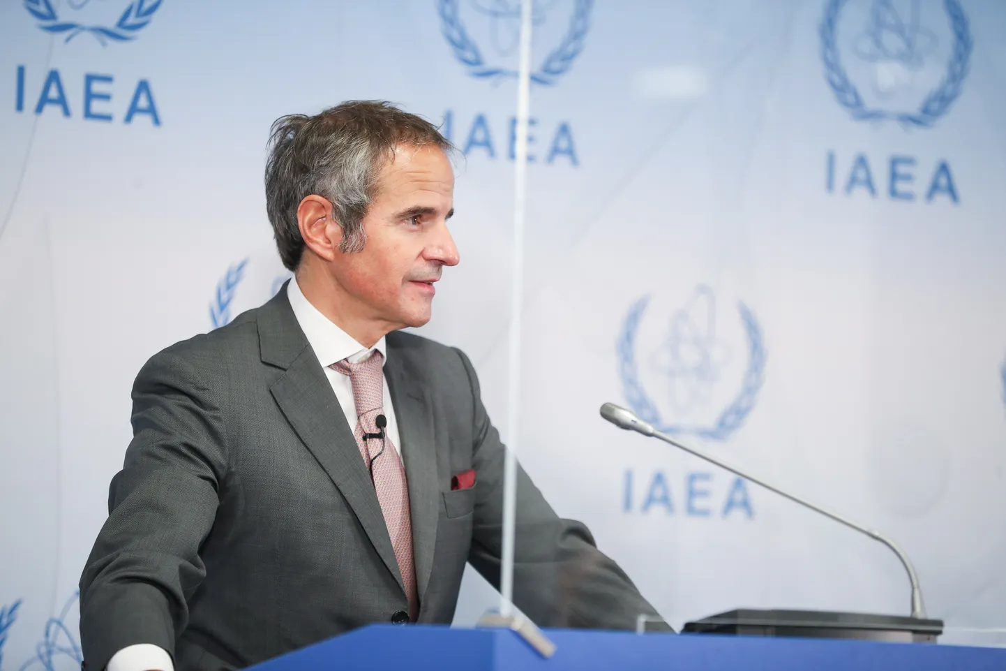 Rahvusvaheline Aatomienergiaagentuuri peadirektor Rafael Grossi.
