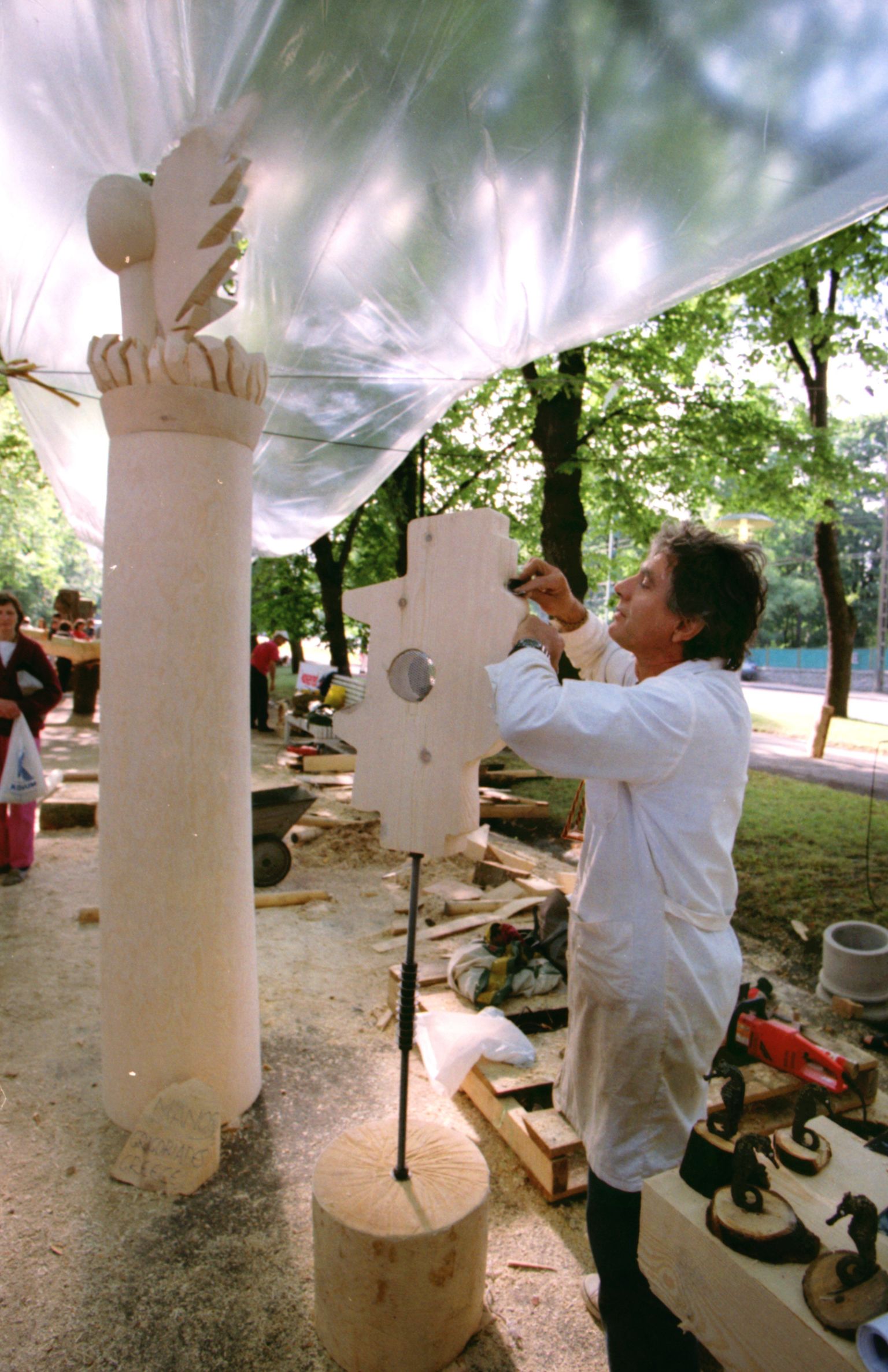Rahvusvaheline puuskulptuuri sümpoosion „Puu ´95“ 6. – 13. august 1995 Tallinnas