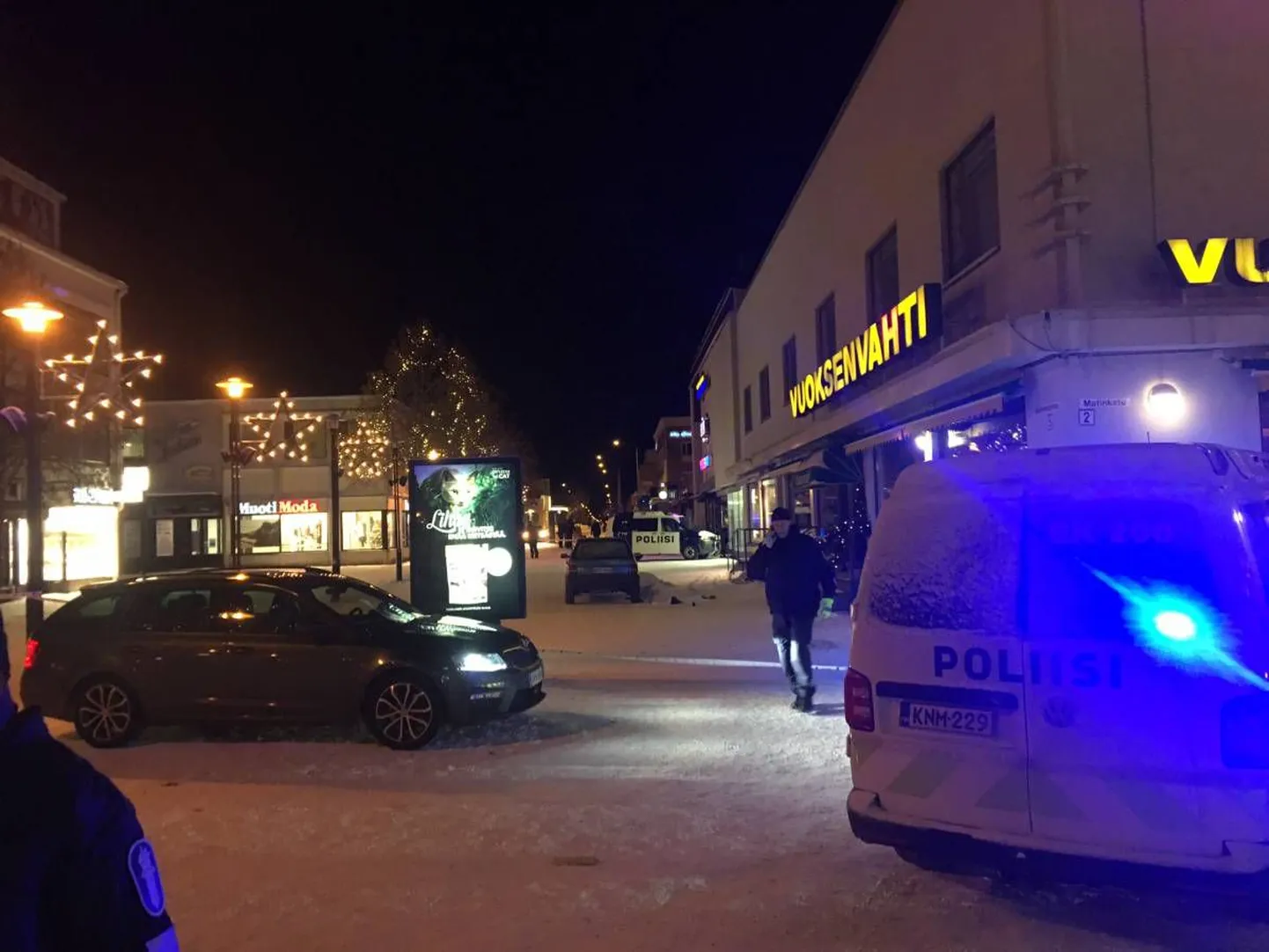 Politsei sündmuskohal.