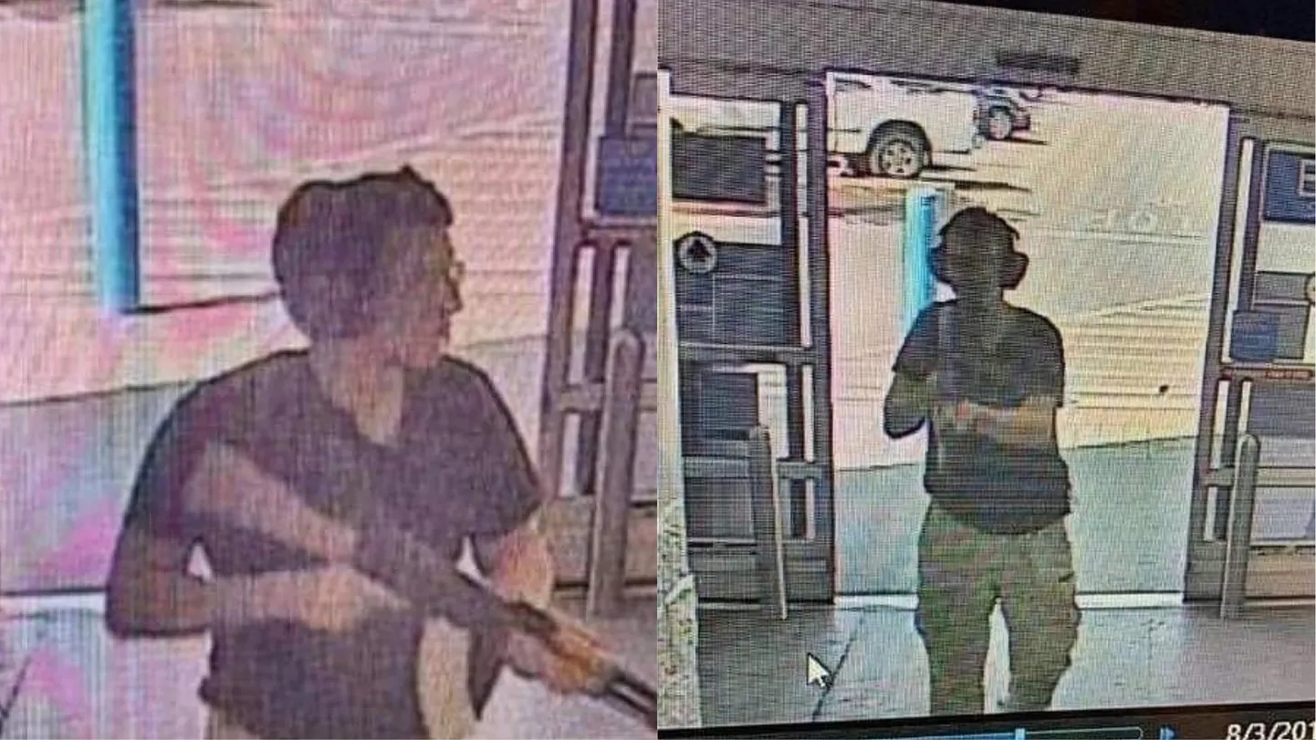 Terrorist El Paso Walmarti poodi sisenemas.