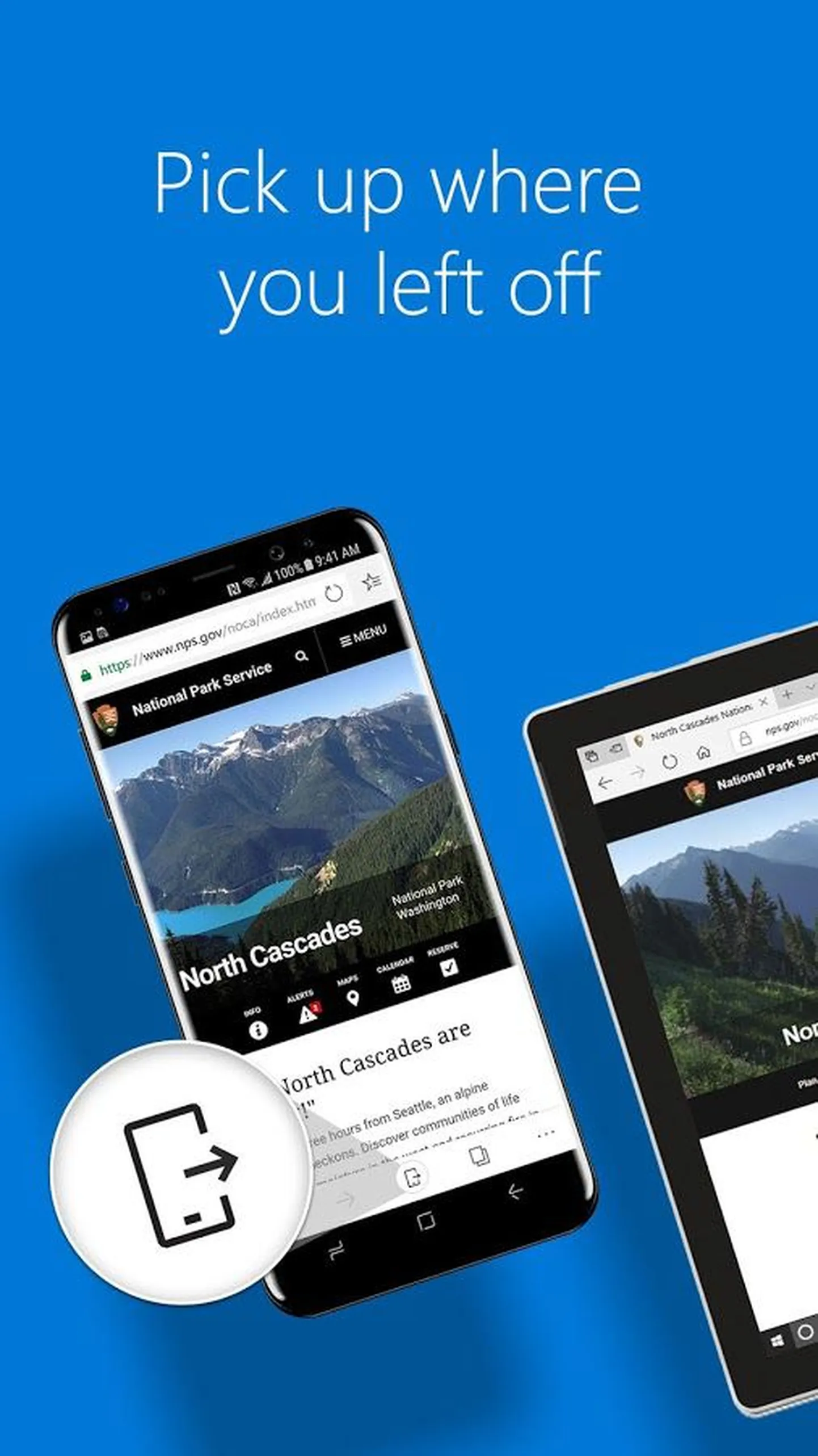 Edge mobiilile