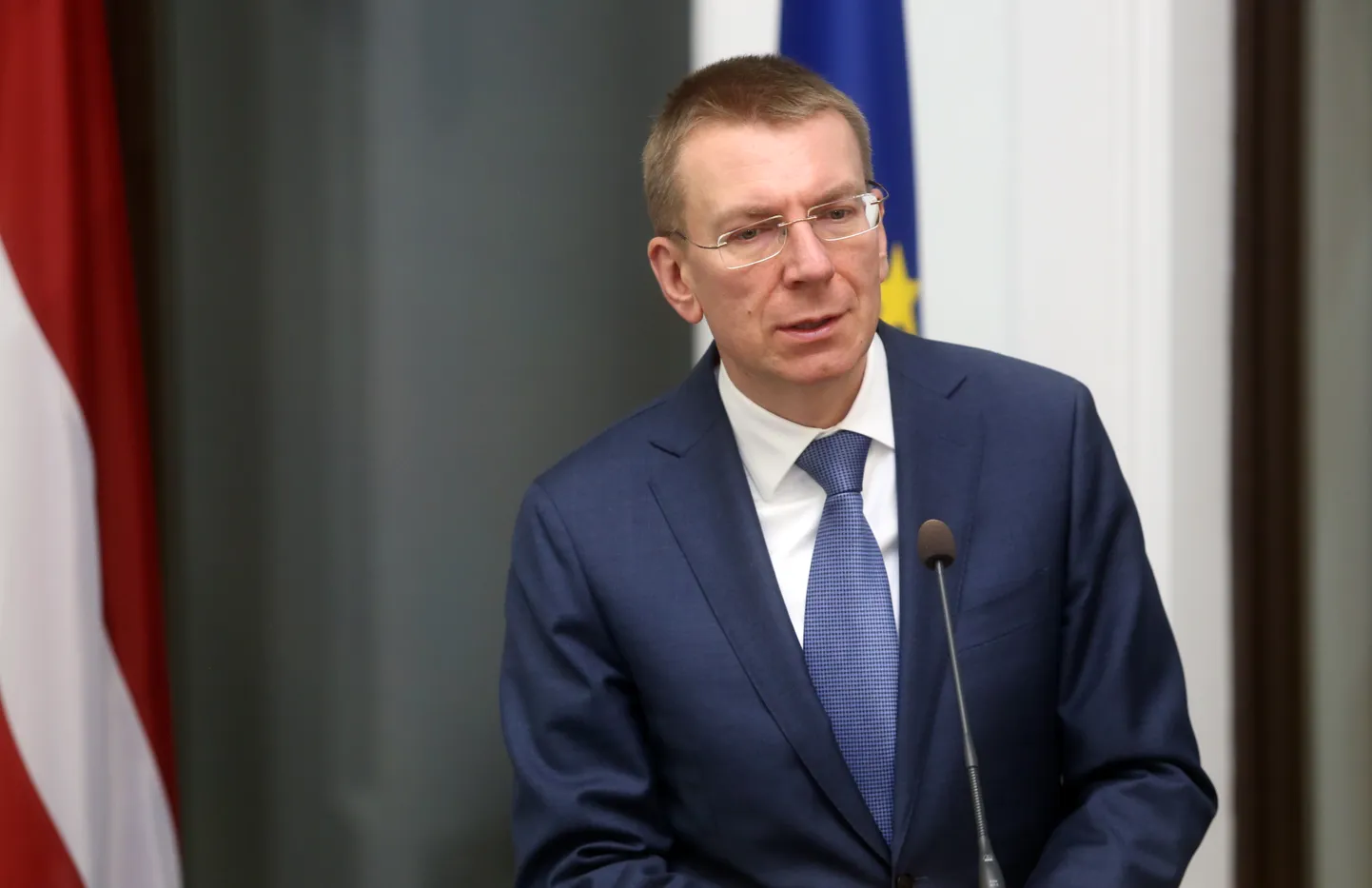 Ārlietu ministrs Edgars Rinkēvičs.