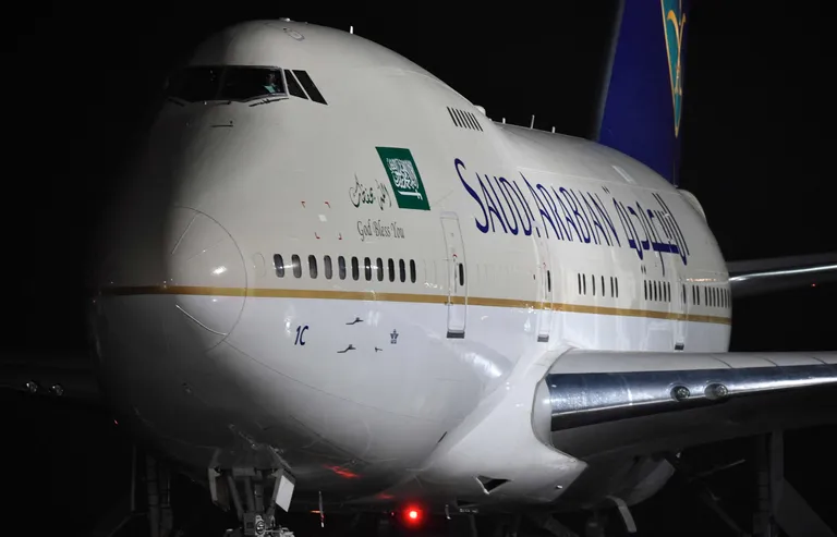 Saudi Araabia kuninga Salmani lennuk