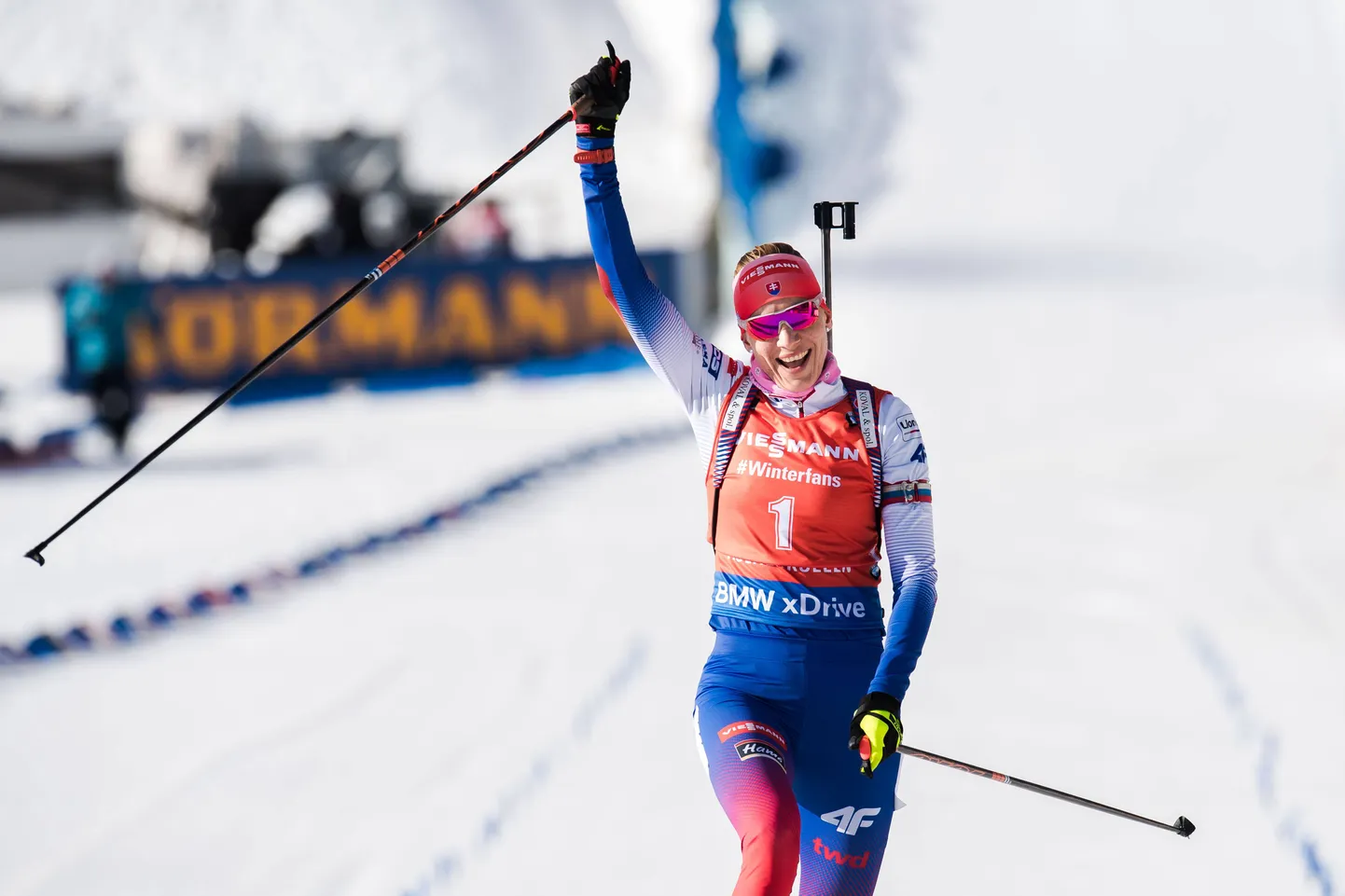 Anastassia Kuzmina.