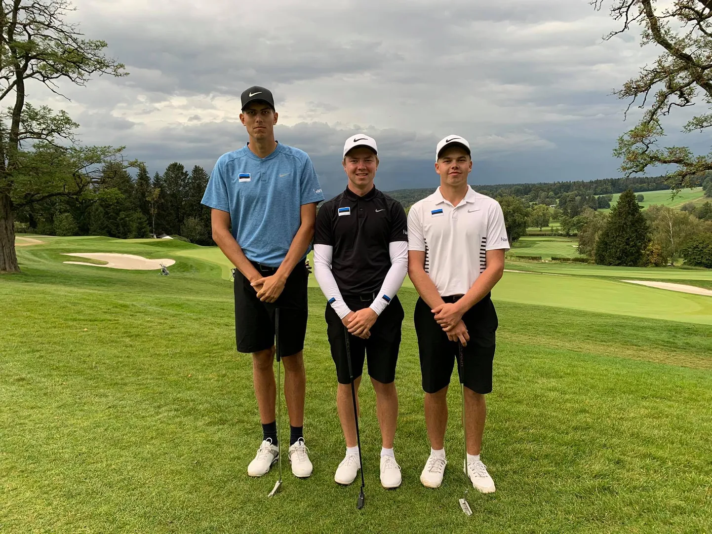 Carl Hellat, Mattias Varjun ja Kevin Chrstopher Jegers
