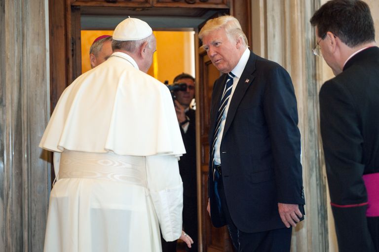 Donald Trump ja paavst Franciscus
