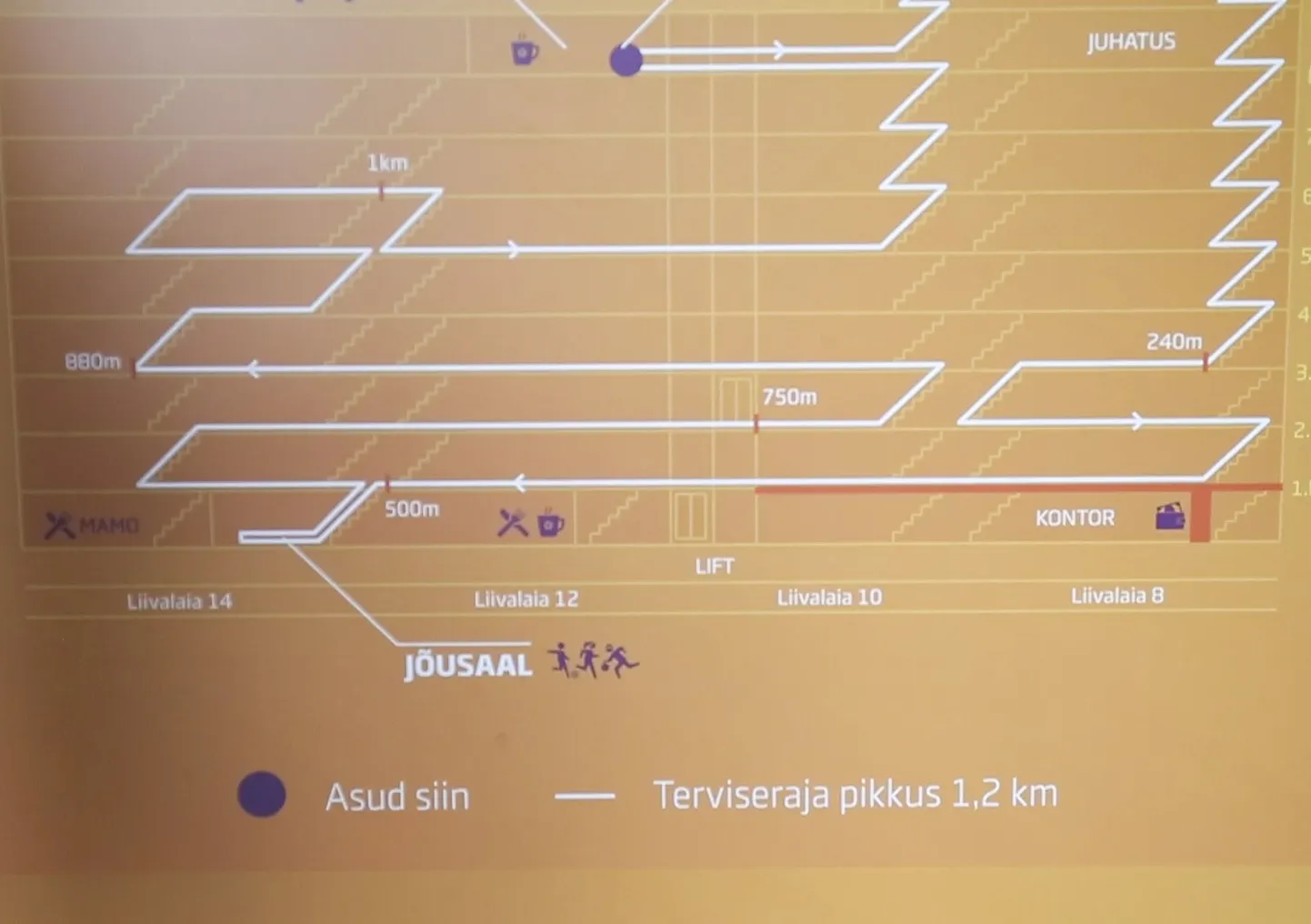 Swedbanki siseterviseraja kaart.