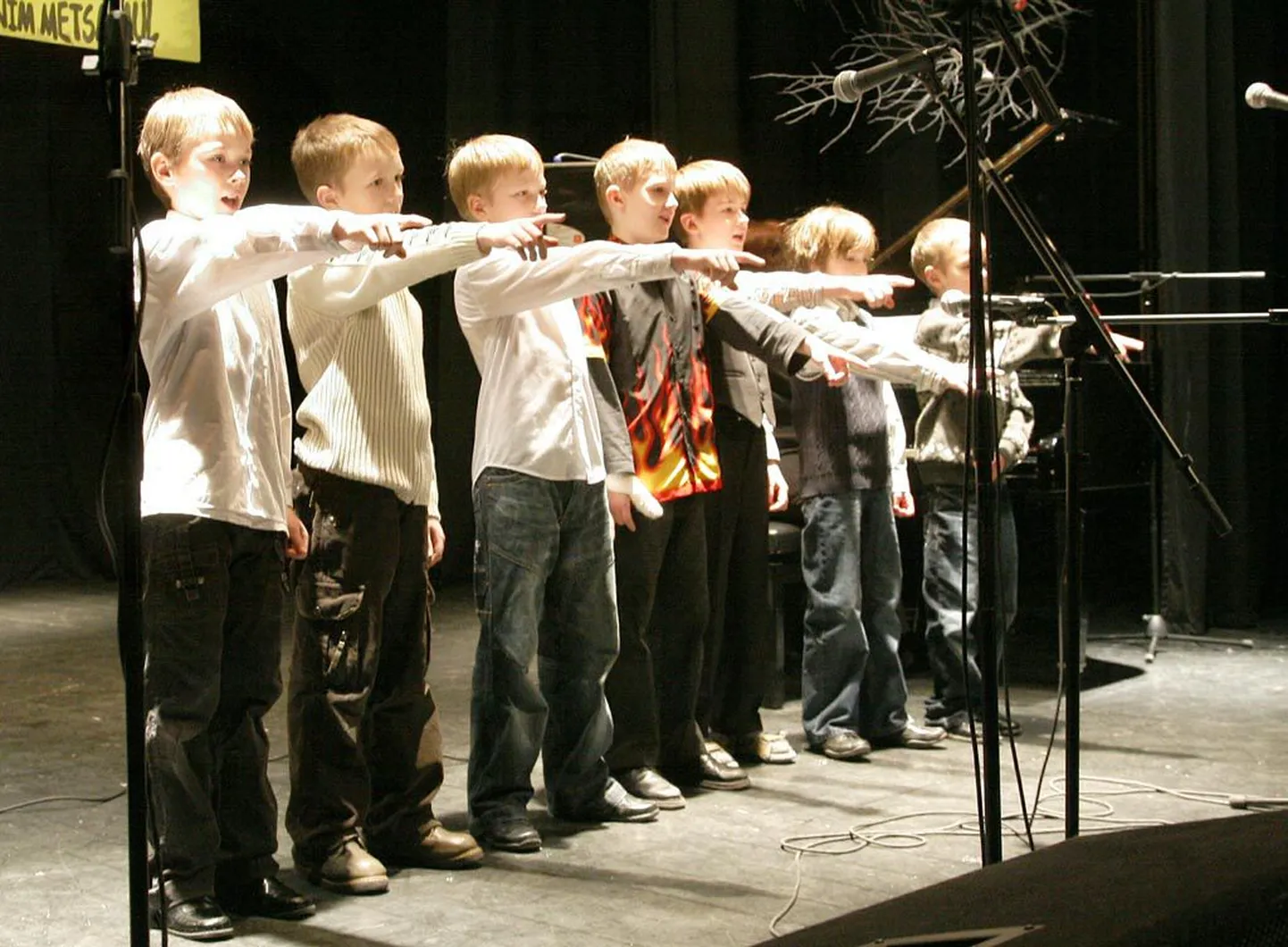 Rein Rannapi laulu “Tule metsa” esitasid Kilingi-Nõmme algklasside poisid, nende juhendaja on Maire Talts.