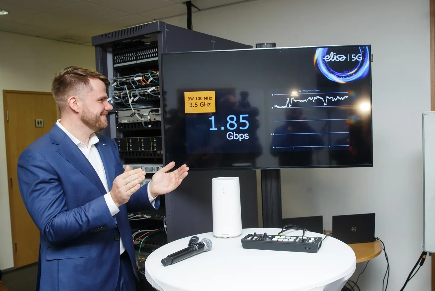 Toomas Polli ja 5G test