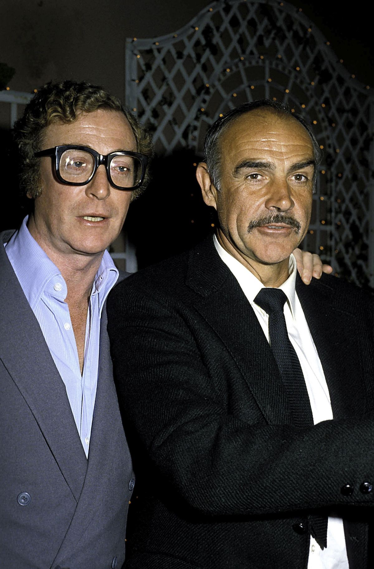 Michael Caine ja Sean Connery 1980. aastatel