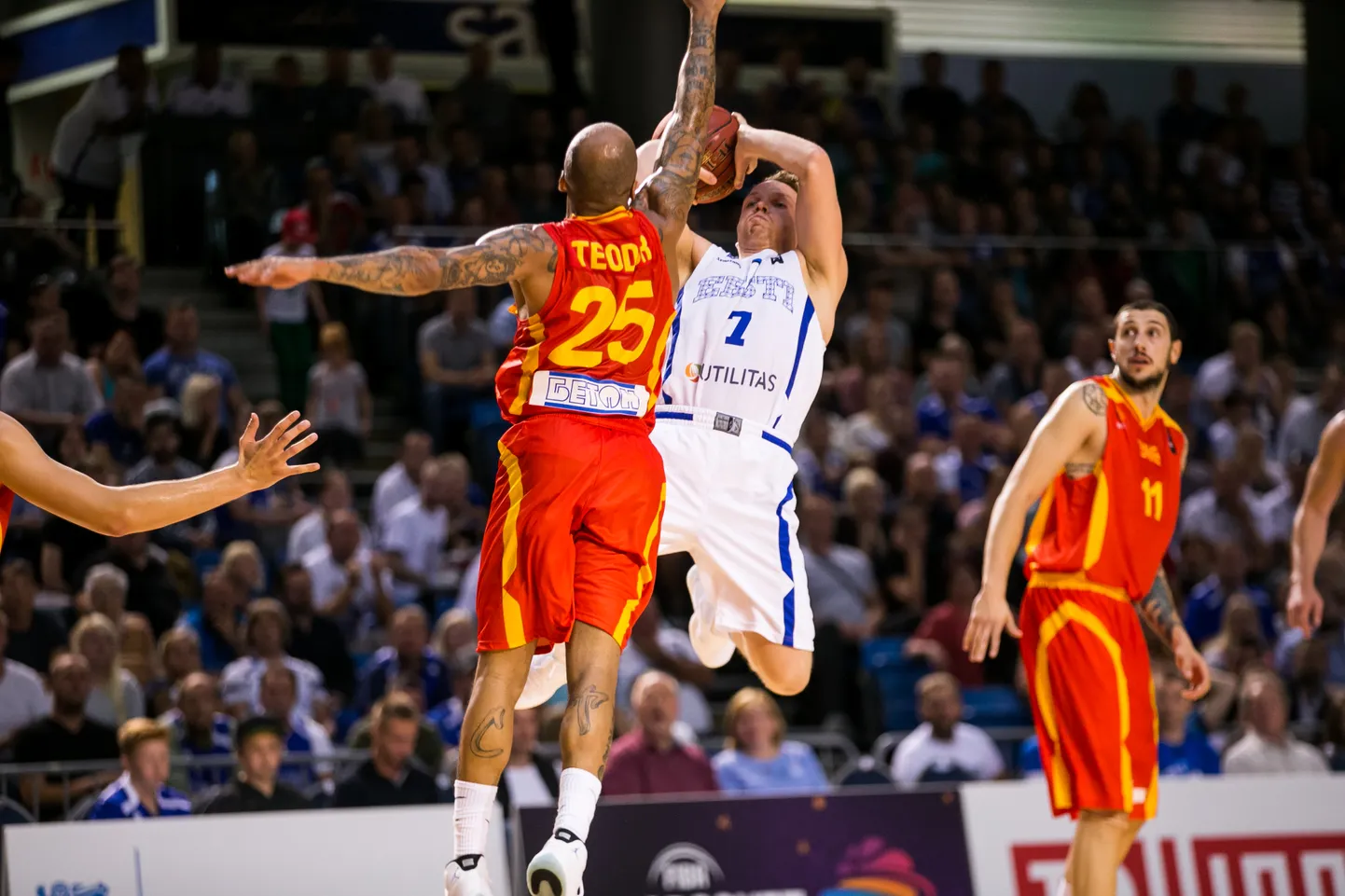 16.08.2017. Tallinn. Korvpall. Eesti vs Makedoonia. Reinar Halliku lahkumismäng. FOTO: EERO VABAMÄGI/POSTIMEES
