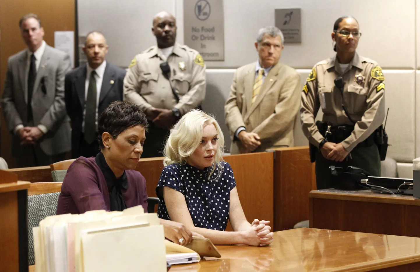 Lindsay Lohan 2. novembril kohtusaalis