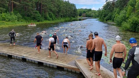 Laupäeval teevad paljud Vokas elu esimese triatloni