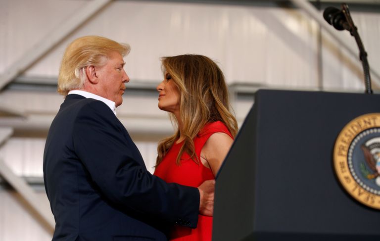 Donald ja Melania Trump / KEVIN LAMARQUE/REUTERS/Scanpix