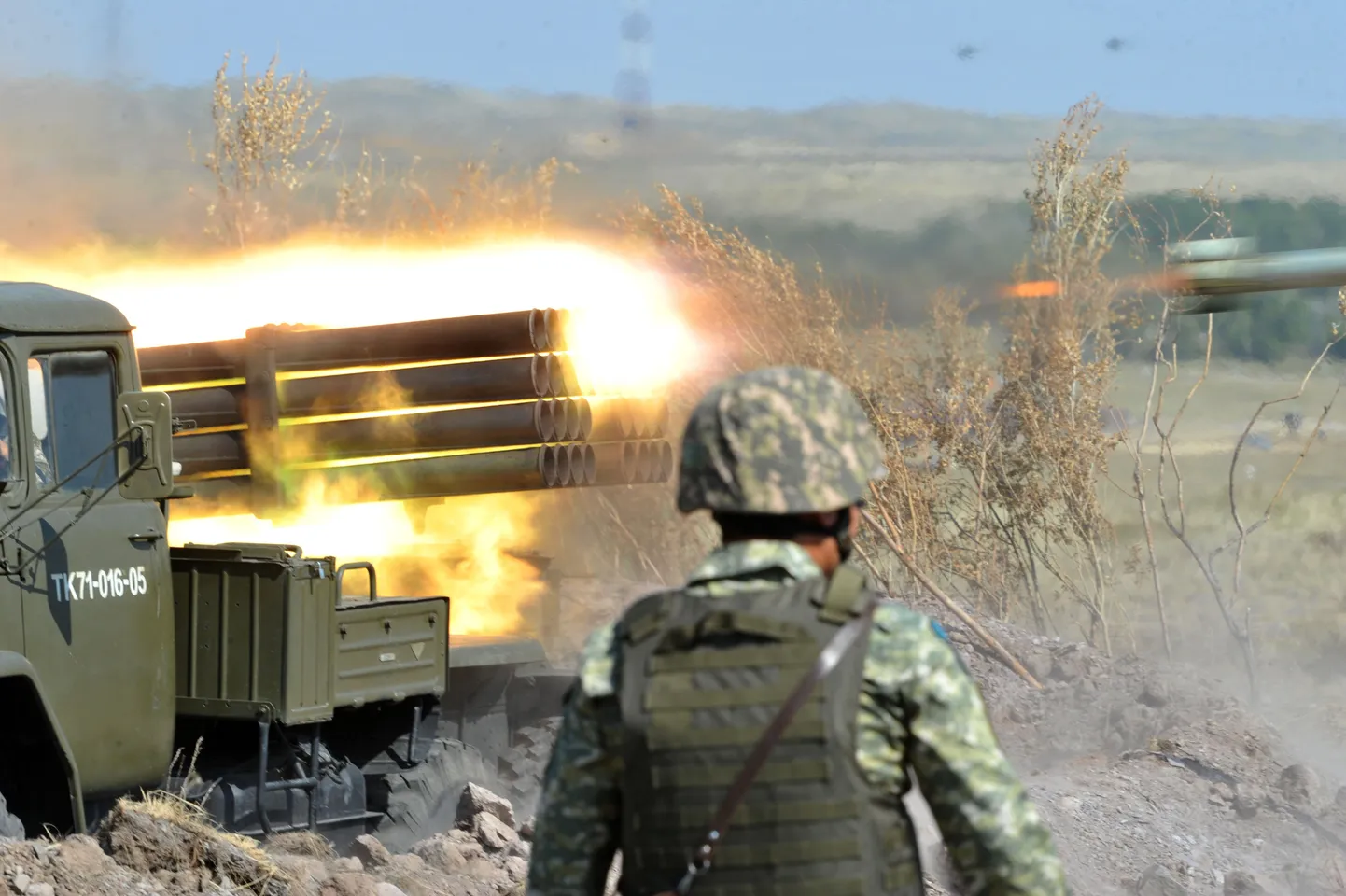 Kasahstani armee.