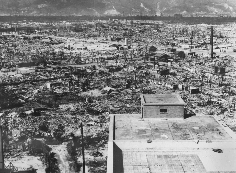 Jaapani linn Hiroshima pärast 1945. aasta tuumapommiplahvatust
