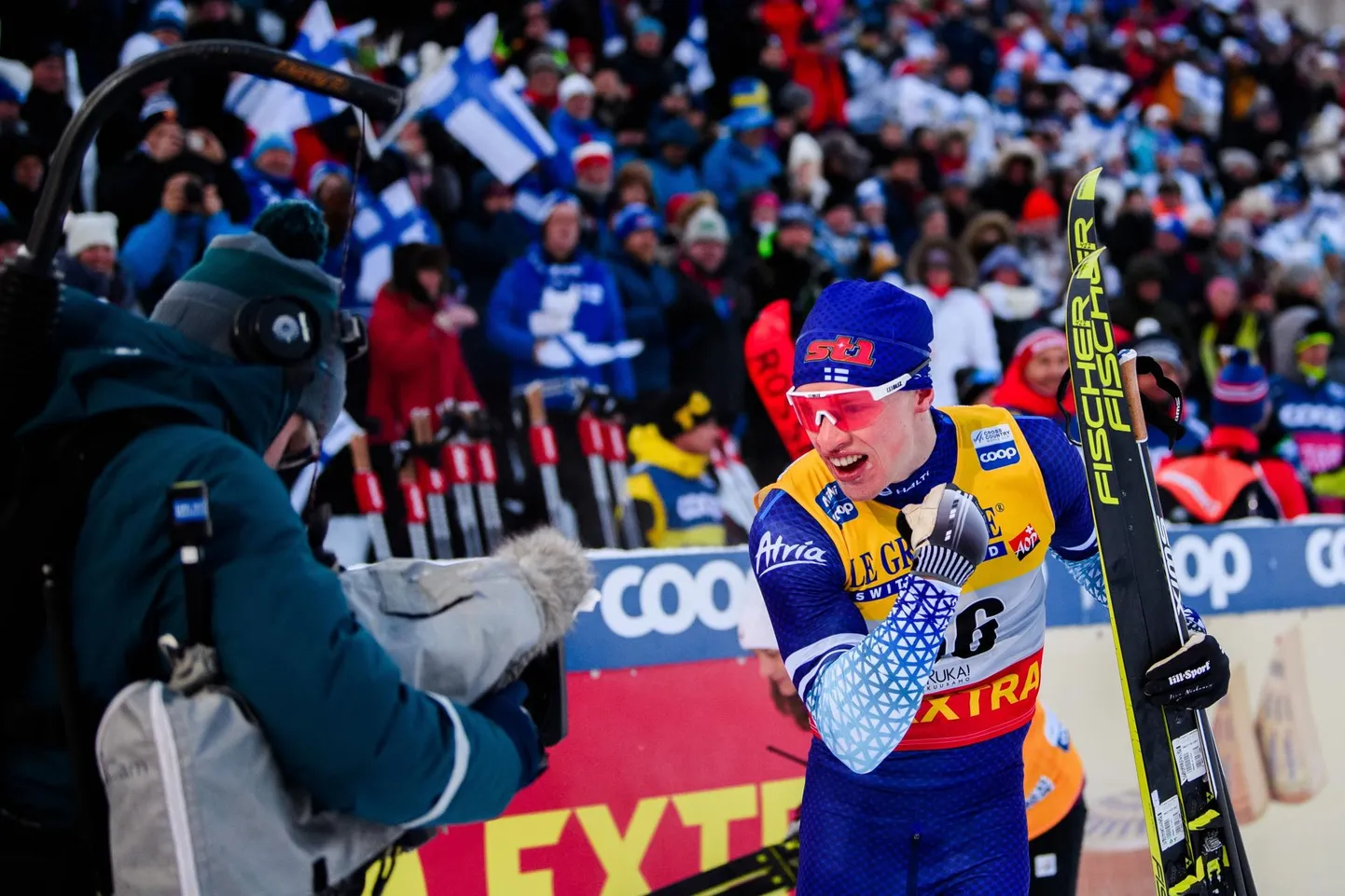 Iivo Niskanen on Soome murdmaasuusatamise suurim täht.