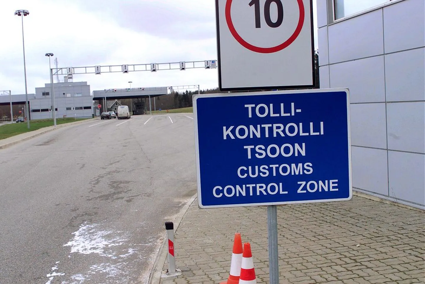 Luhamaa tollipunkt. Foto on illustratiivne.