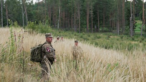 Läti relvajõud viisid lõpuni drooni neutraliseerimise