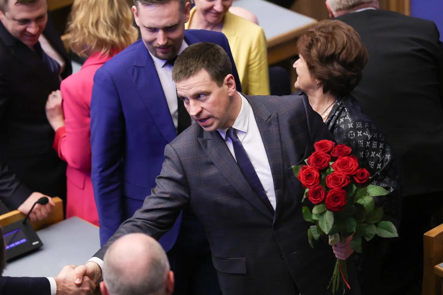 Jüri Ratasest sai riigikogu aseesimees.