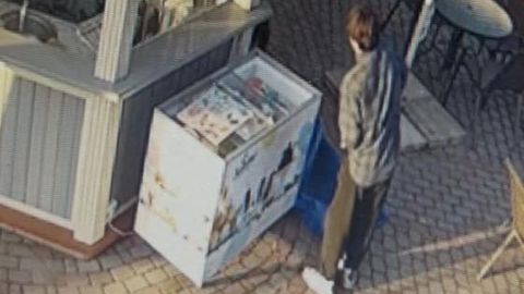 SÜNDMUSTEROHKE ÖÖ PÄRNUS ⟩ «Vabanda ja anname sulle tasuta wrapi!» Noored testisid kohviku mööblit ja varastasid jäätist