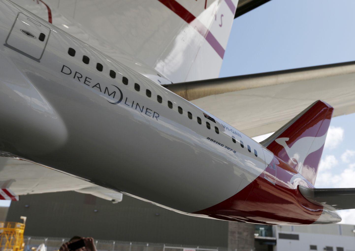 Lennukompanii Qantas Boeing 787-9 Dreamliner.
