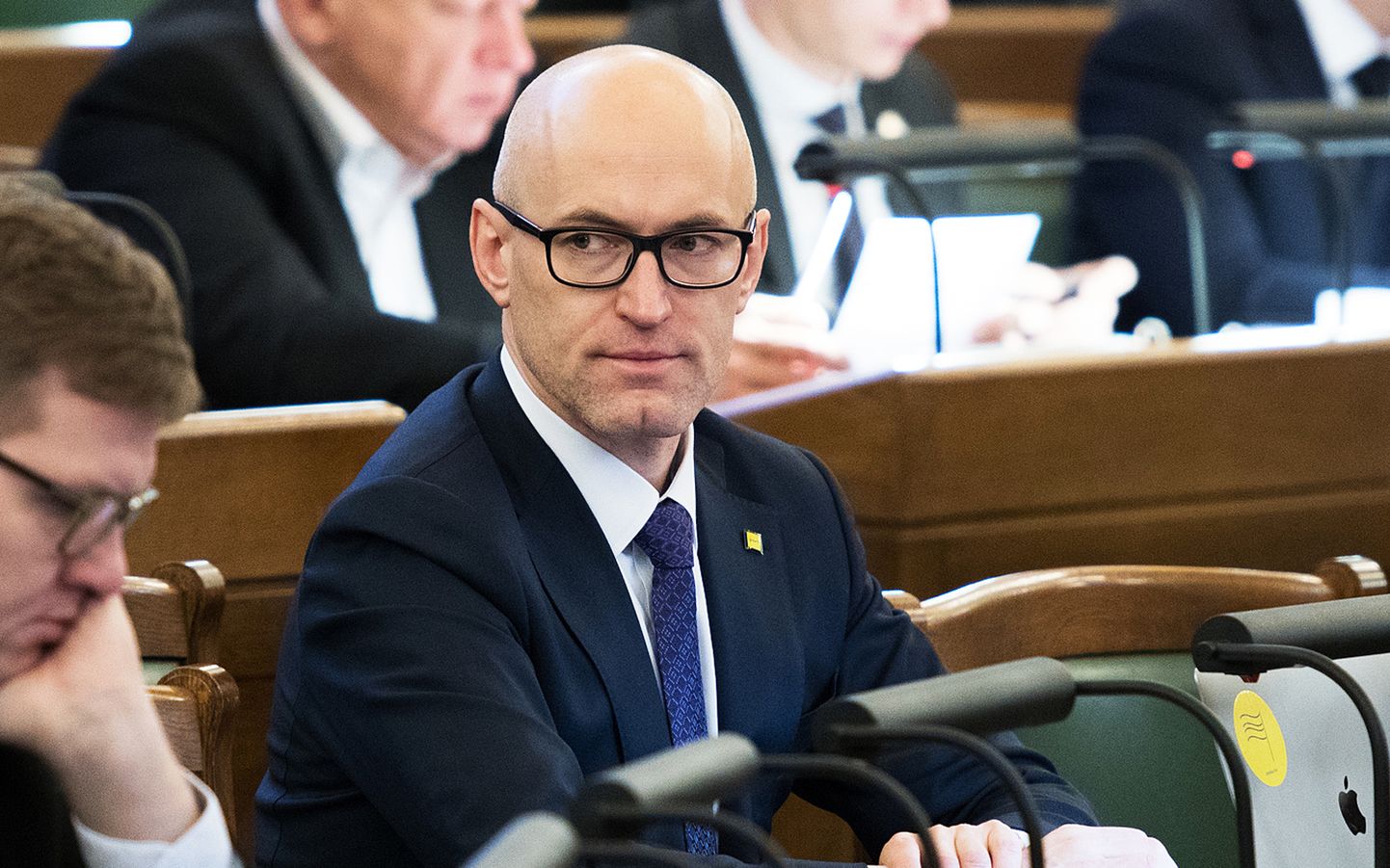 "Attīstībai/Par!" līdzpriekšsēdētājs un Saeimas frakcijas priekšsēdētājs Daniels Pavļuts