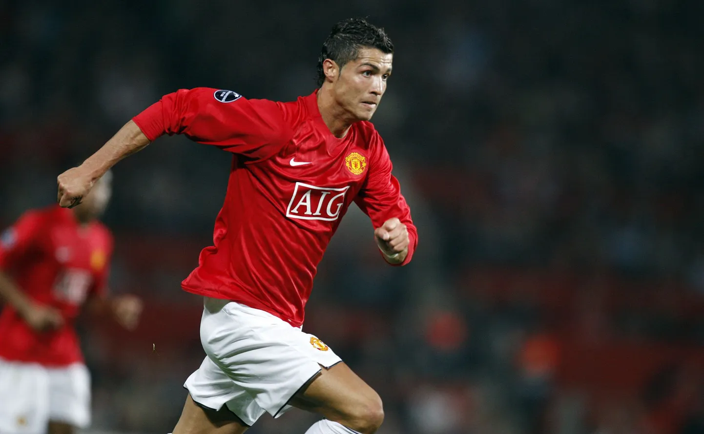 Cristiano Ronaldo ManU särgis.