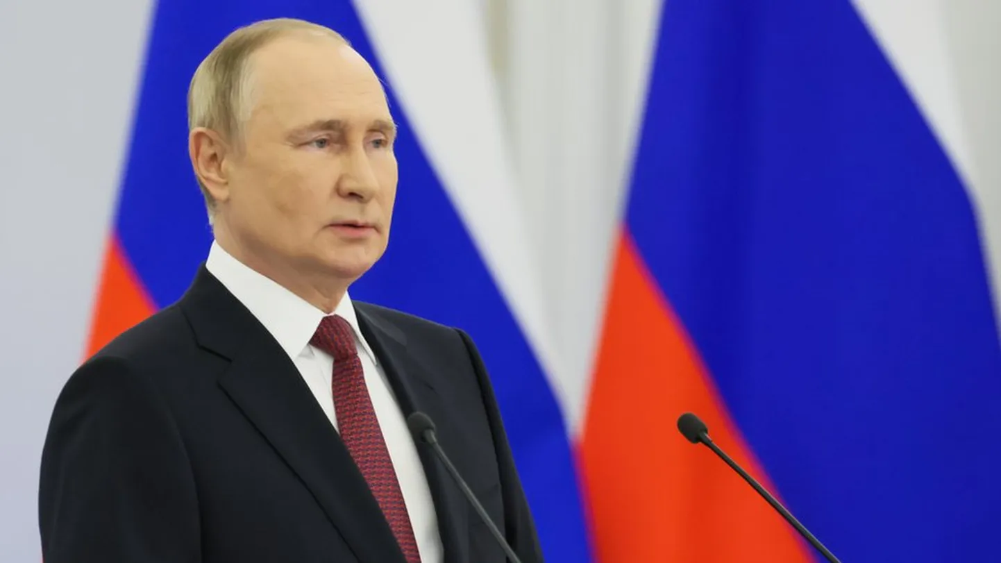 Российский президент Владимир Путин