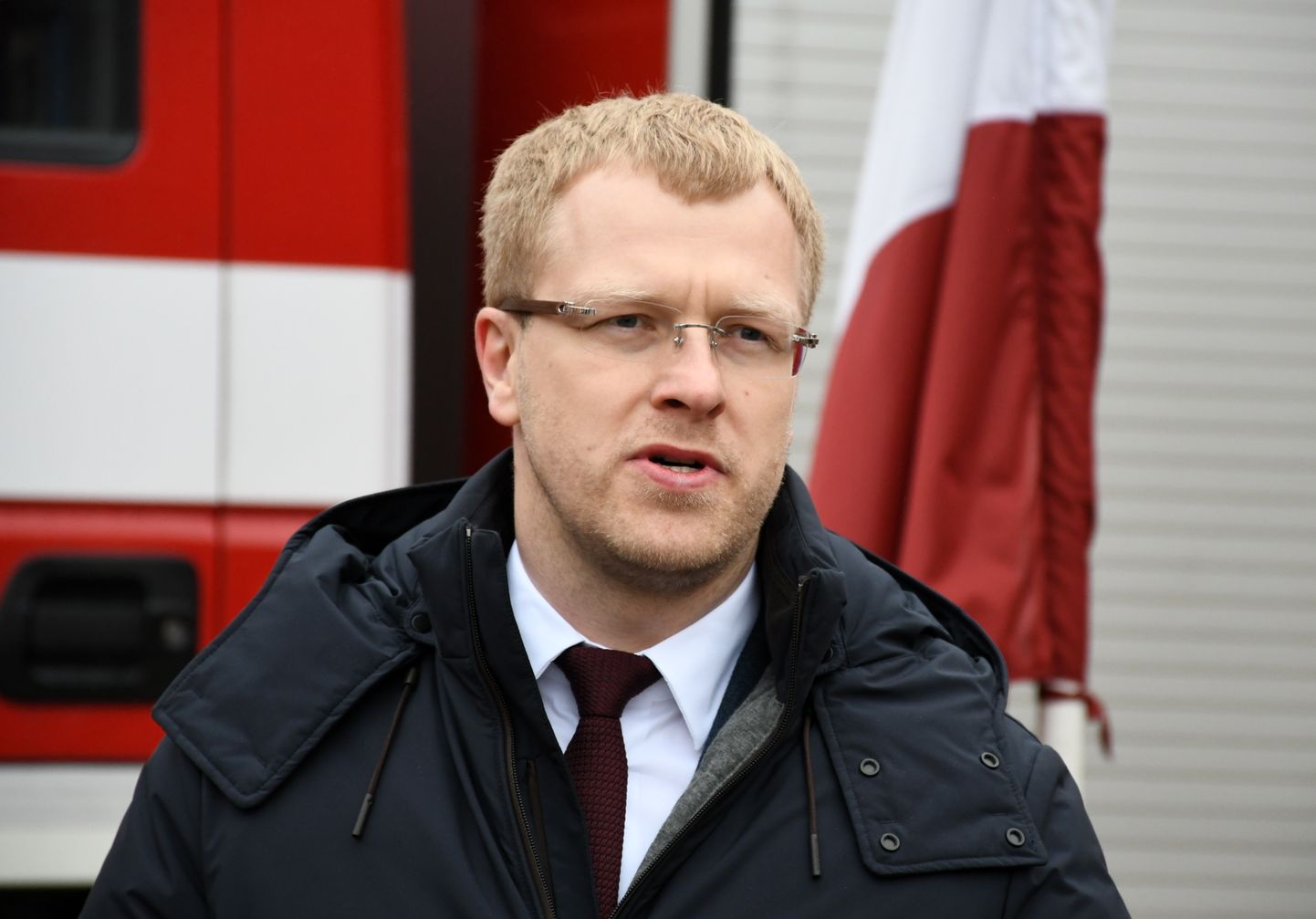 Daugavpils domes priekšsēdētājs Andrejs Elksniņš.