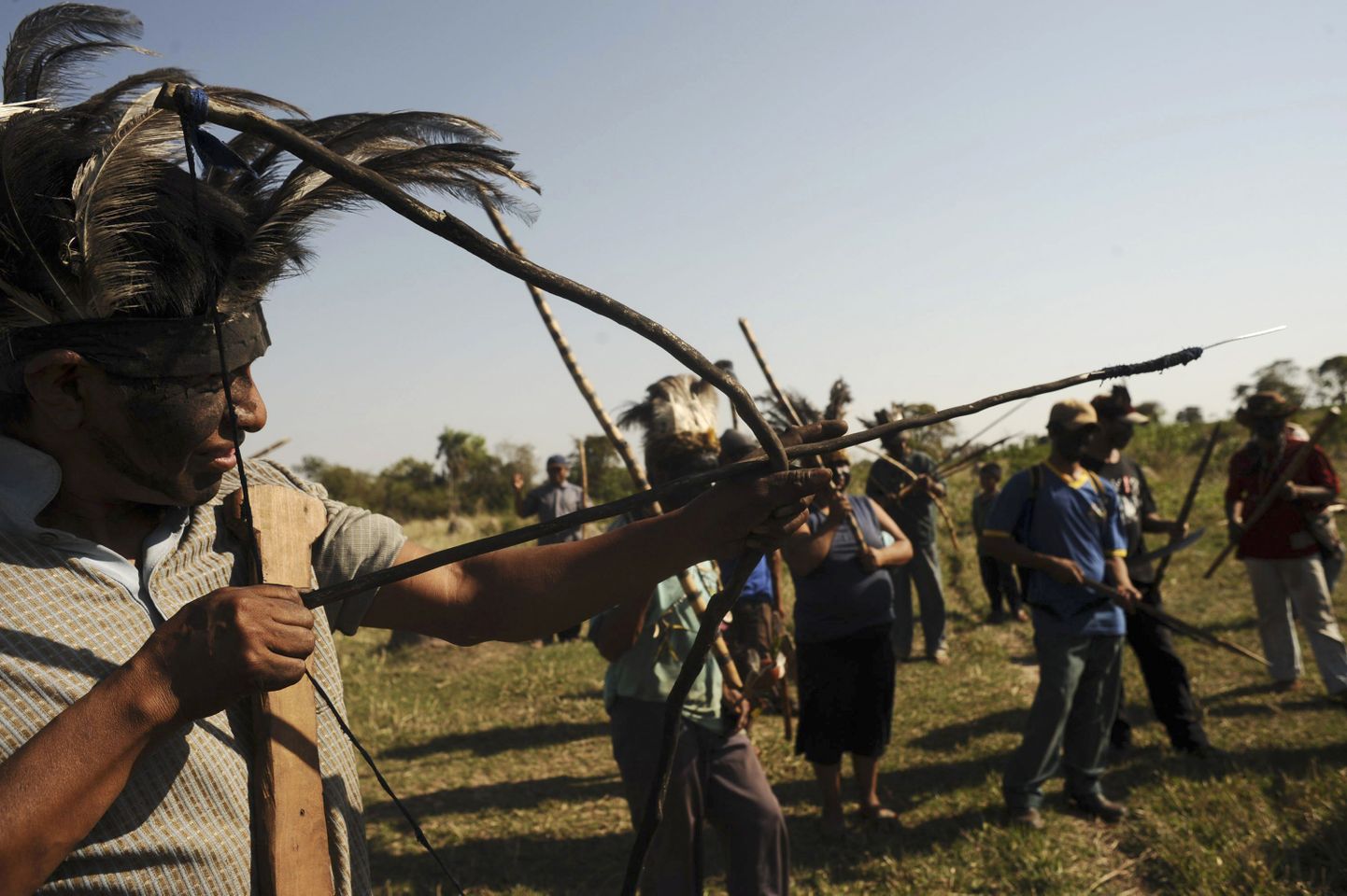 Brasiilia Guarani-Kaiowa hõimu indiaanlased