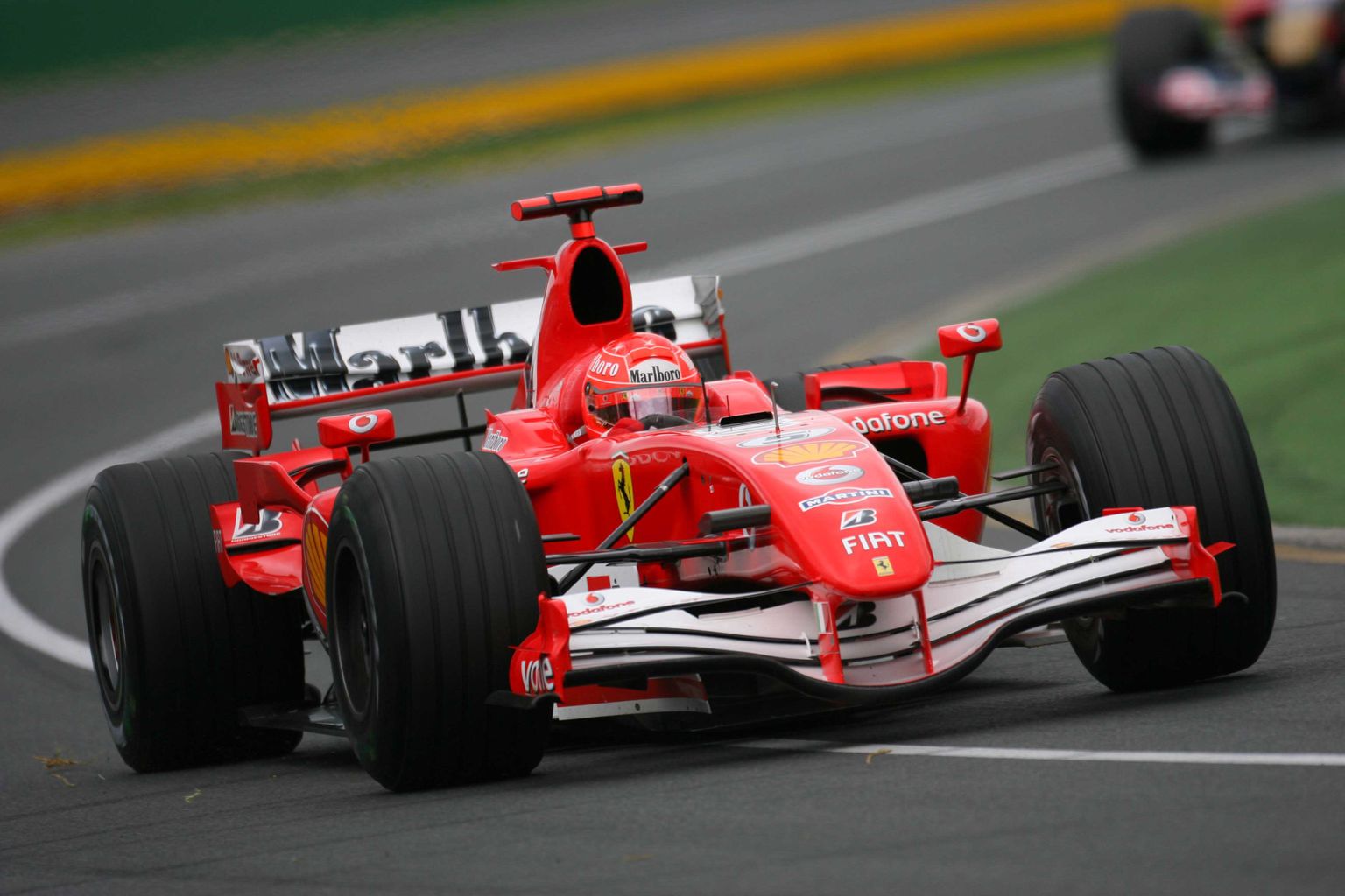 Michael Schumacheri Ferrari vormeli roolis.